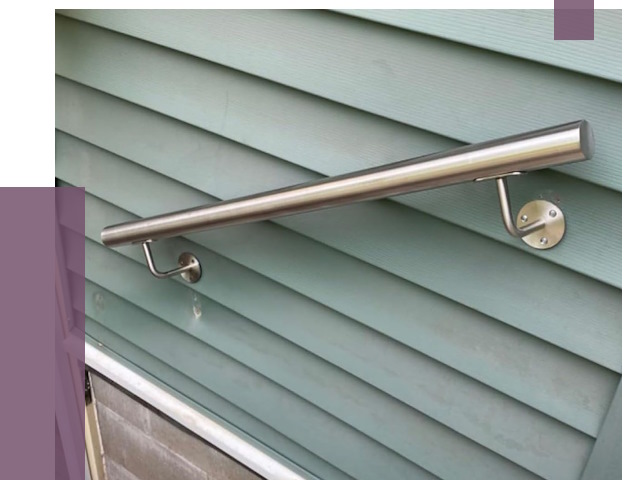 Поручни из нержавеющей стали в Архангельске от 7711 руб.  | ПРОЛЁТ-Рхн