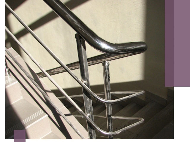 Поручни из нержавеющей стали под ключ в Архангельске