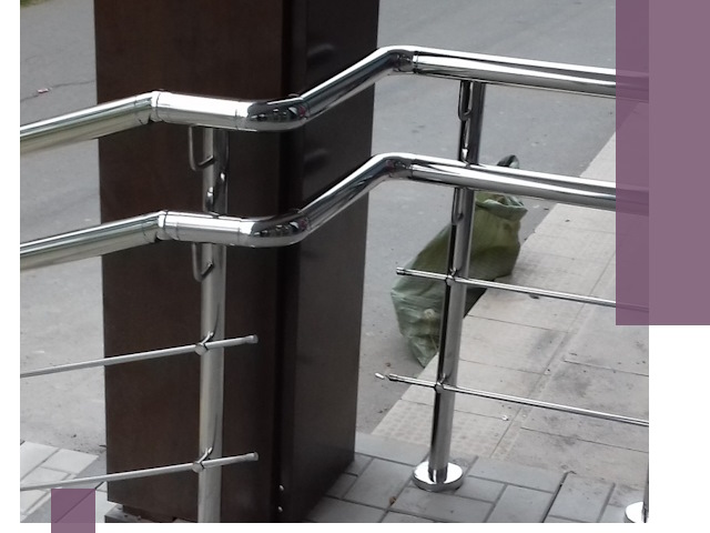 Монтаж поручней из нержавеющей стали в Архангельске качественно и быстро